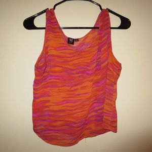 Milano Semi sheer tank top